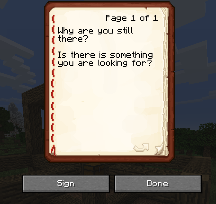 Book found within the Carcas structure.